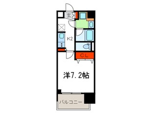 アーバネックス谷町Ⅱの物件間取画像